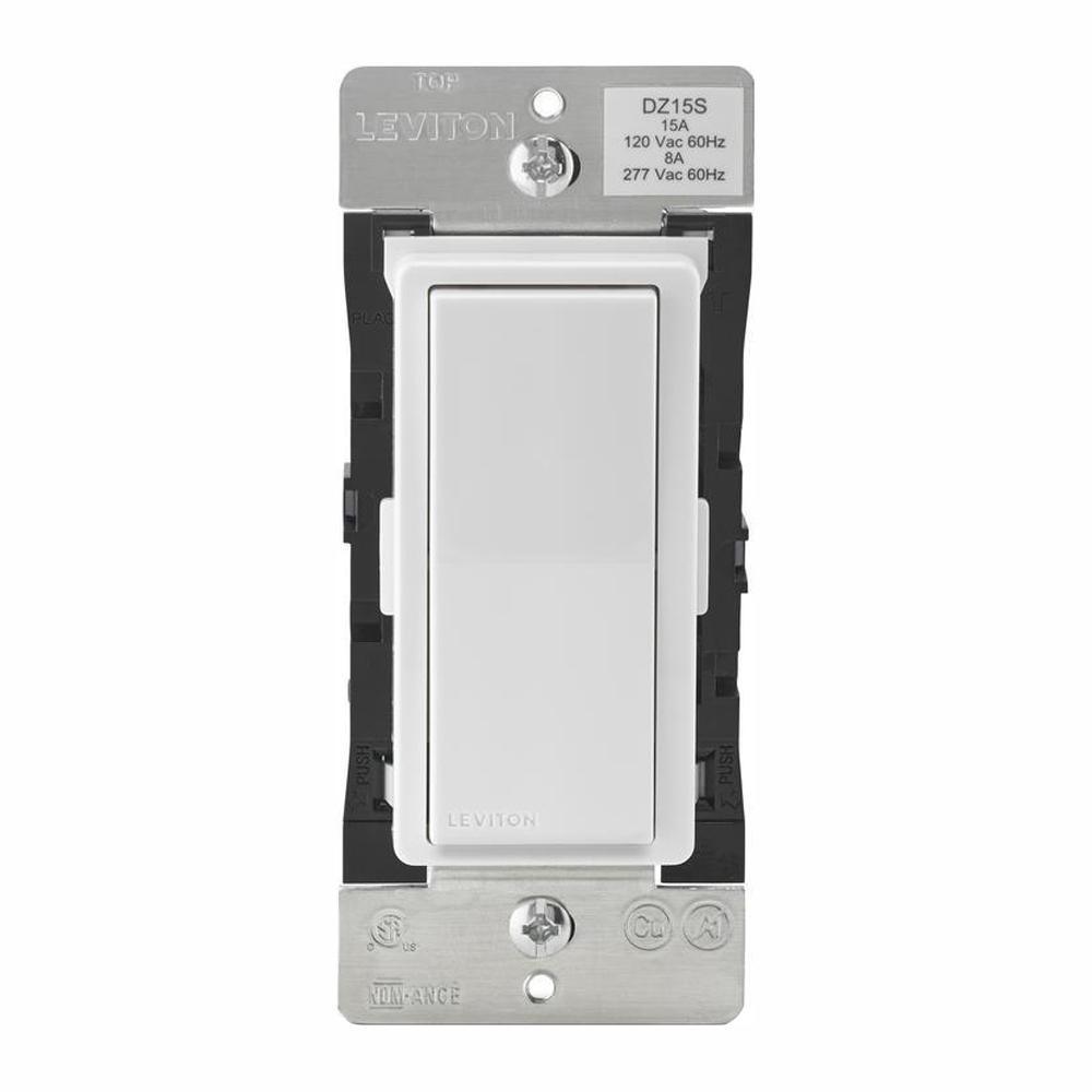 Decora Smart with Z-Wave Technology 15 Amp Switch, White/Light Almond - Super Arbor