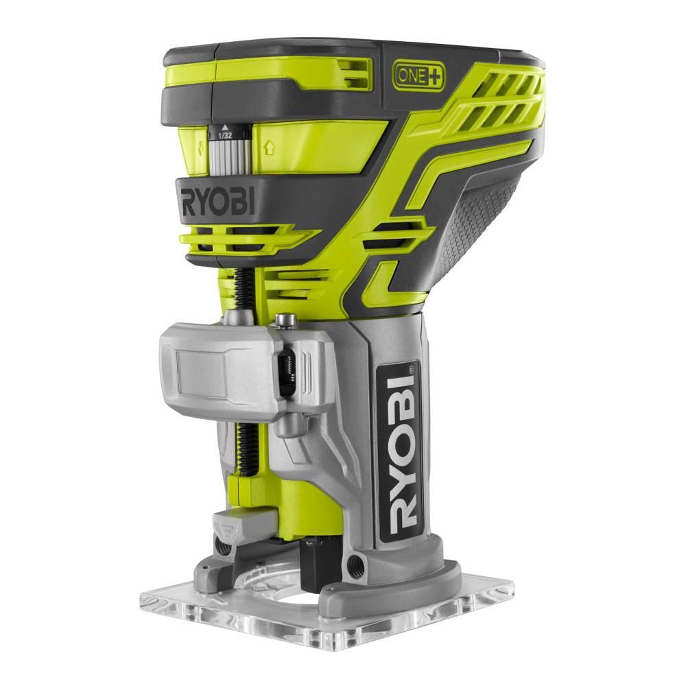 18-Volt ONE+ Lithium-Ion Cordless Fixed Base Trim Router and 5 in. Random Orbit Sander (Tools Only) - Super Arbor