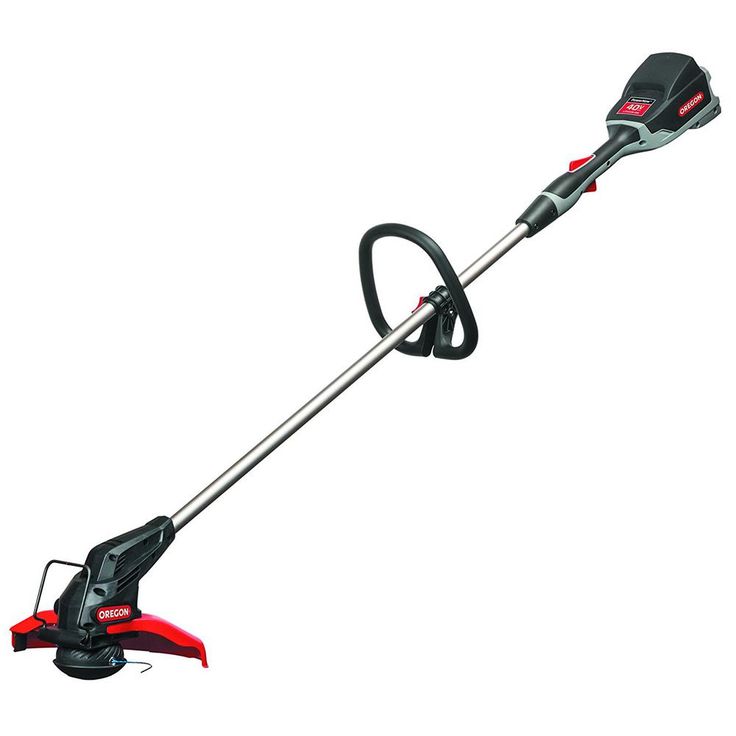 Oregon 40-Volt Lithium-Ion Cordless Straight Shaft String Trimmer – Battery and Charger not Included