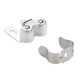 Double Roller Catch, Nickel Plated (1-Pack)