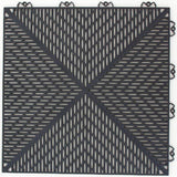Bergo Unique 14.9 in. x 14.9 in. Gray Polypropylene Garage Floor Tile (54 sq. ft. / case)