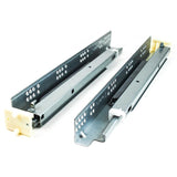 12 in. 100 lbs. Under Mount Soft Close Full Extension Cabinet Drawer Slide (5-Pairs)