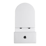 1-Piece 1.28 GPF Dual Flush High Efficiency Elongated Toilet in White, Seat Included - Super Arbor