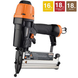 Pneumatic 3-in-1 16-Gauge/18-Gauge Finish Nailer and Stapler - Super Arbor