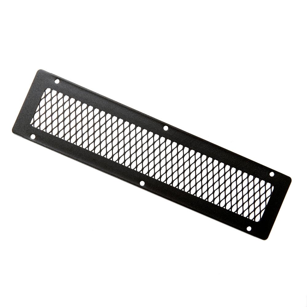 HY-Guard 4 in. x 16 in. Black Soffit VentGuard - Super Arbor