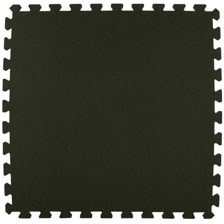 Greatmats Economy Foam Gray 2 ft. x 2 ft. x 1/2 in. Interlocking Puzzle Floor Tiles (Case of 20)