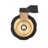 3/4 in. Threaded Brass Shut-Off Coupling - Super Arbor
