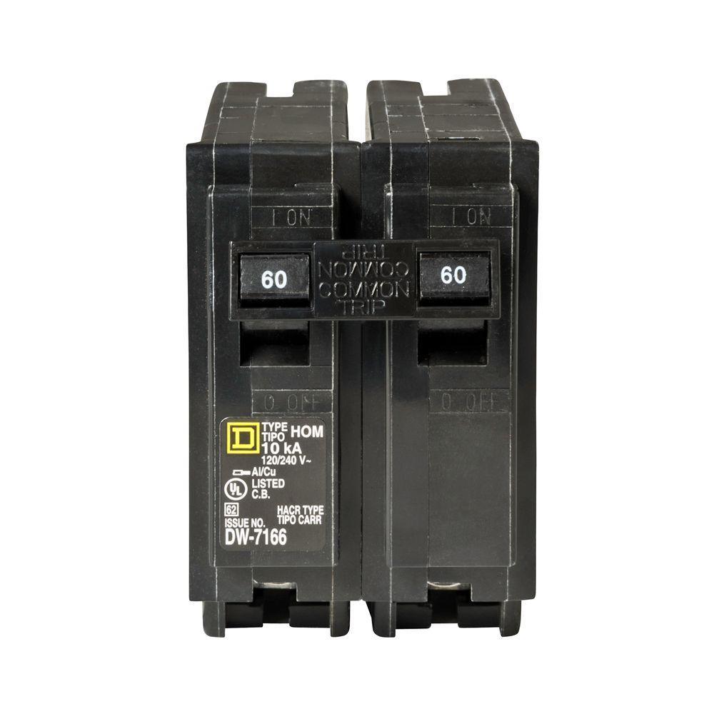Homeline 50 Amp 2-Pole Circuit Breaker