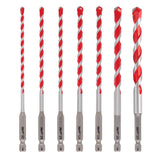 SHOCKWAVE Carbide Hammer Drill Bits Set (5-Pack) - Super Arbor