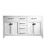 Caroline 72 in. W Bath Vanity Cabinet Only in Cashmere Gray - Super Arbor