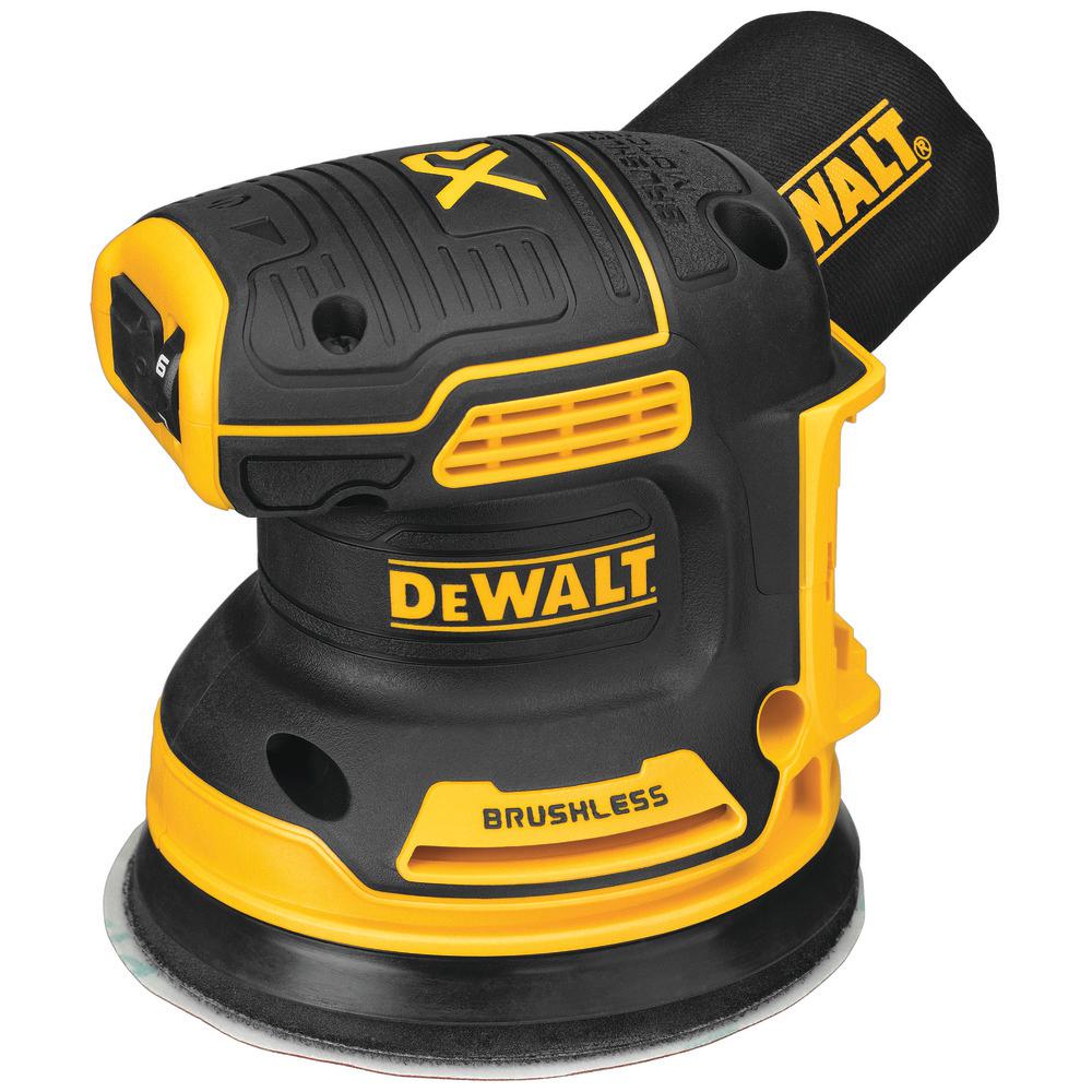 20-Volt MAX Li-Ion Cordless Brushless Jigsaw (Tool-Only) with 5 in. Sander (Tool-Only), Battery 5 Ah, Charger and Bag