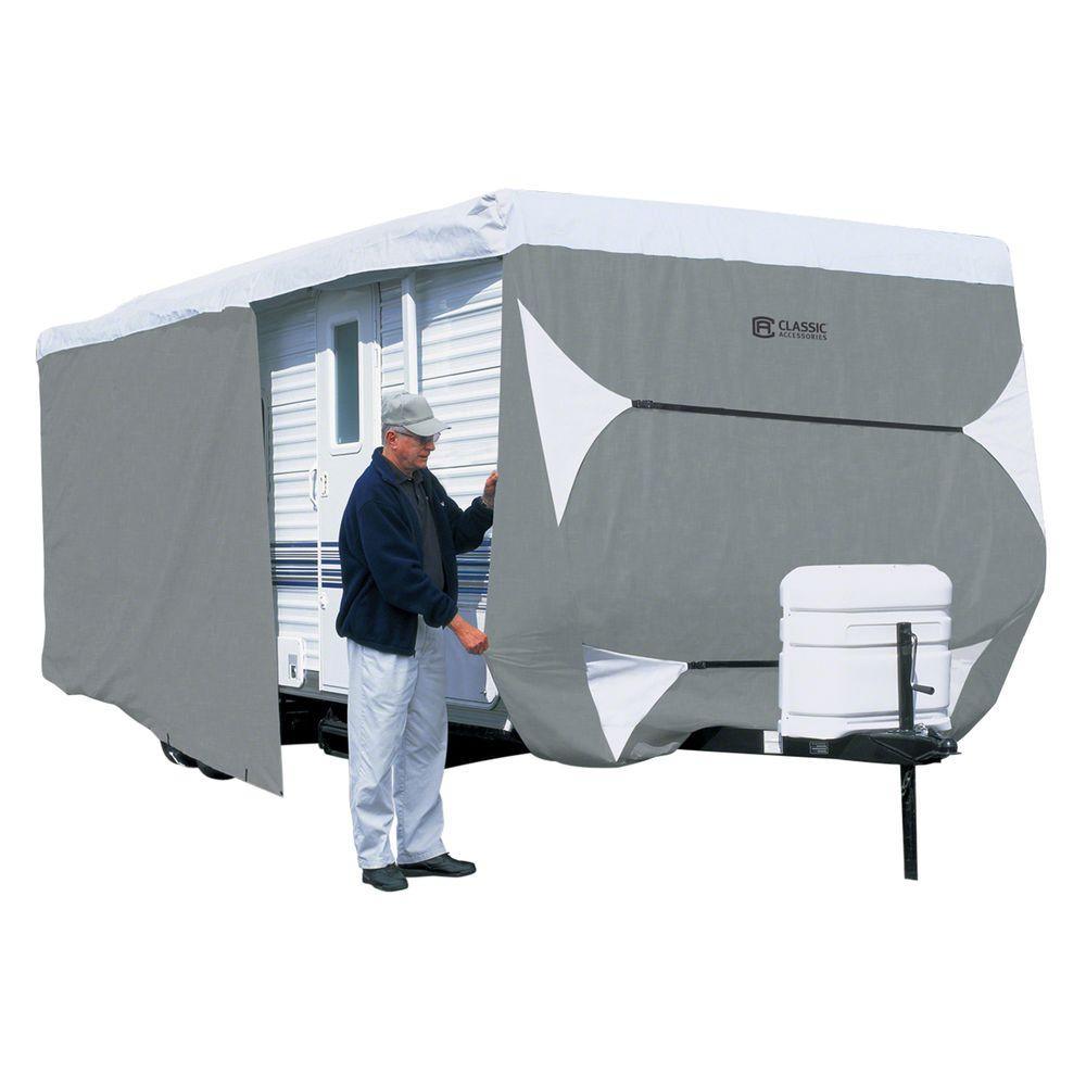 Classic Accessories PolyPro III 27 ft. to 30 ft. Travel Trailer Cover - Super Arbor