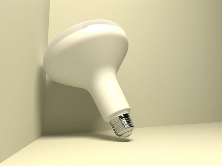 EcoSmart 90-Watt Equivalent BR40 Dimmable LED Light Bulb, Daylight, 4-Pack