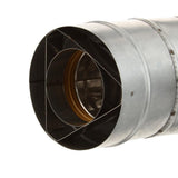 3 in. x 5 in. 90-Degree Elbow Stainless Steel Concentric Venting for Mid Efficiency Tankless Gas Water Heaters - Super Arbor