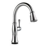 Cassidy Touch Single-Handle Pull-Down Sprayer Kitchen Faucet in Lumicoat Champagne Bronze - Super Arbor