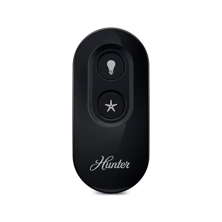 Indoor/Outdoor Black Universal On/Off Ceiling Fan Remote Control