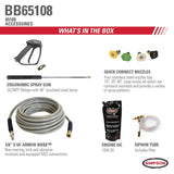 Simpson Big Brute 4000 PSI at 4.0 GPM Vanguard V-Twin Hot Water Gas Pressure Washer