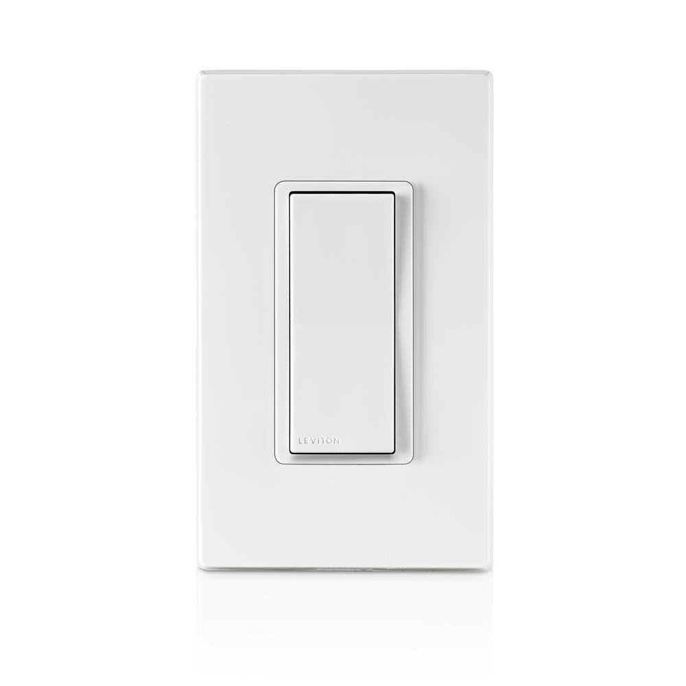 Decora Smart Light Switch with Z-Wave Technology Wallplate Included, White - Super Arbor