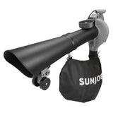 Sun Joe 250 MPH 440 CFM 14 Amp Electric Handheld Blower/Vacuum/Mulcher with Gutter Attachment, Gray