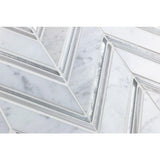 Regal Winter Magic Marble Mosaic Tile