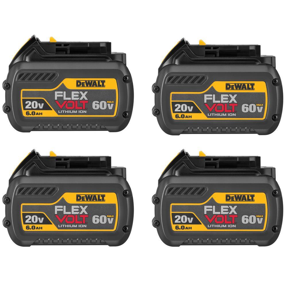 FLEXVOLT 20-Volt/60-Volt MAX Lithium-Ion 6.0Ah Battery Pack (8-Pack) - Super Arbor