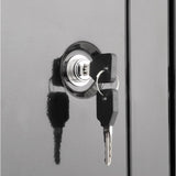 10-Gun Black Double Door Security Cabinet - Super Arbor