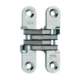 1/2 in. 2-3/8 in. Satin Chrome Invisible Hinge - Super Arbor