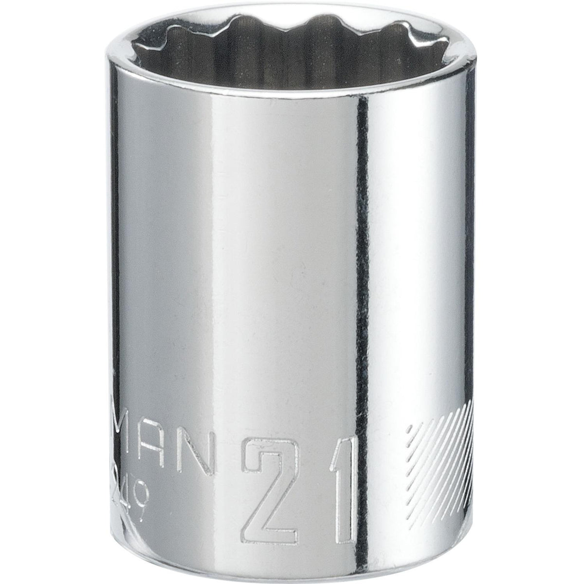 Craftsman 21mm 12-Point Shallow Socket, 1/2 in. Drive