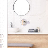 Allied Brass 8-in x 10-in Polished Chrome Double-Sided Magnifying Wall-Mounted Vanity Mirror
