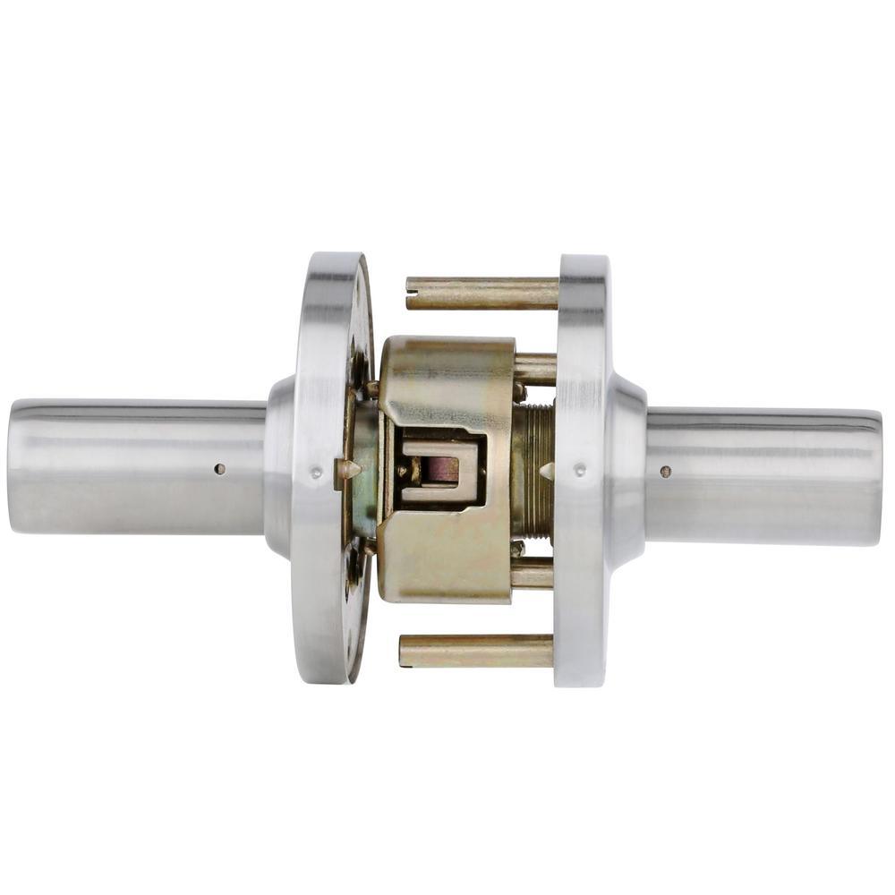 Commercial 2-3/4 in. Satin Chrome Heavy Duty Passage Hall/Closet Door Lever - Super Arbor