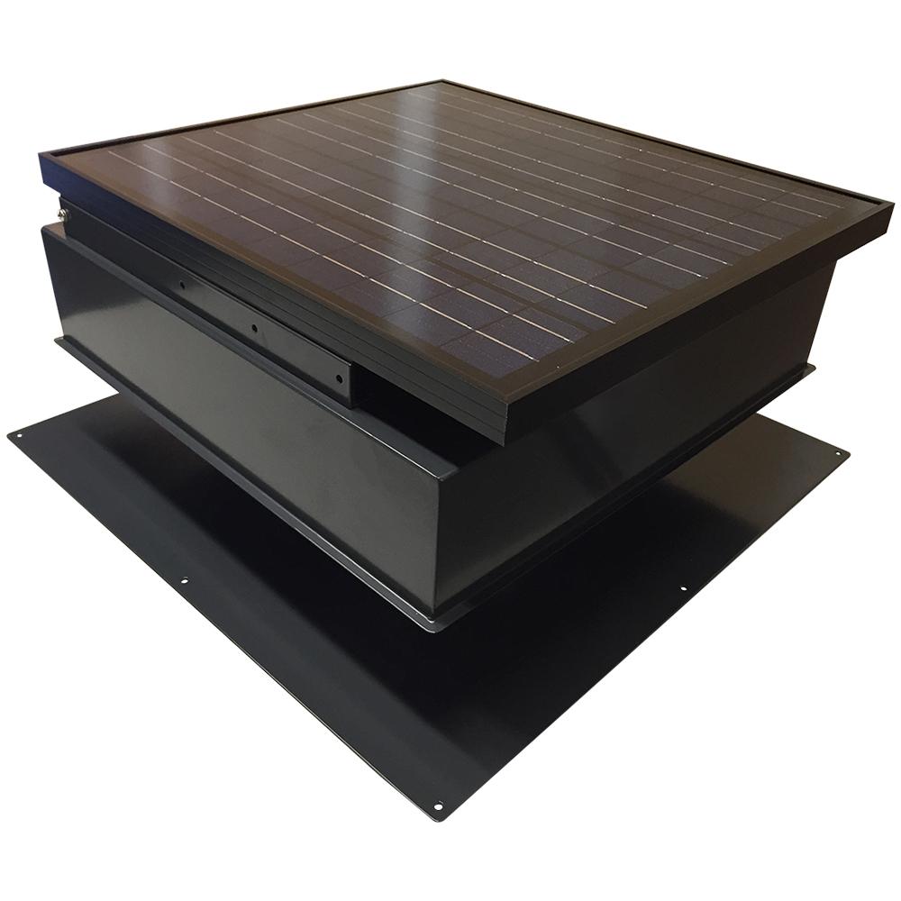 1550 CFM Powder Coated Galvanized Steel Solar Powered Attic Fan - Super Arbor