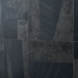 Stories Black Matte Porcelain Tile 24x24 - Lux Tile