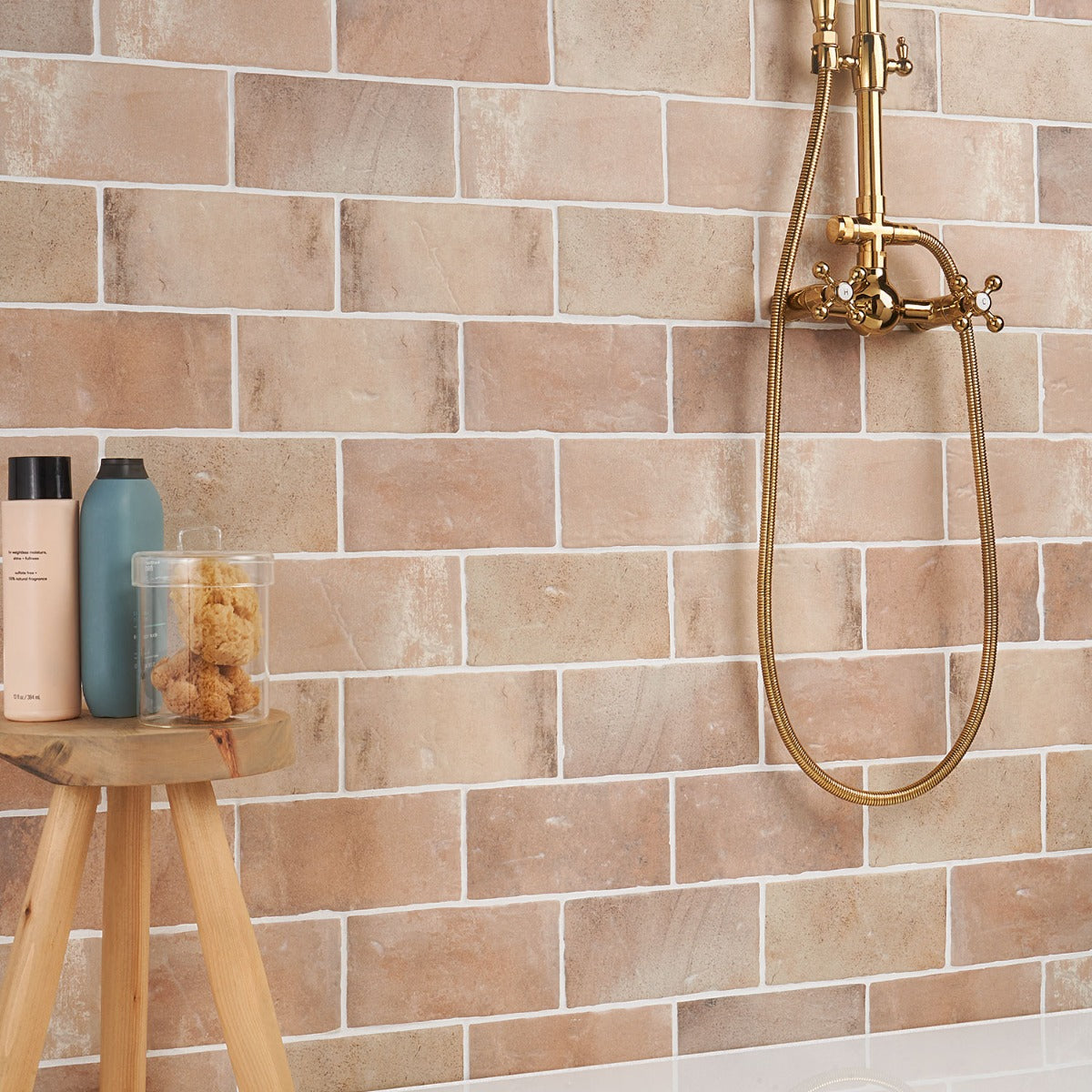 Lux Tile Parma Brick Cotto Brown 4x8 Matte Ceramic Subway Tile