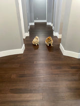 Cali Bamboo Eco-Engineered Prefinished Vintage Port Handscraped Bamboo Engineered Hardwood Flooring Sample