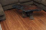 Cali Bamboo Eco-Engineered Prefinished Java Handscraped Bamboo Engineered Hardwood Flooring Sample, 9/16-in x 5-3/8-in