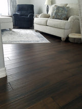 Cali Bamboo Eco-Engineered Prefinished Vintage Port Handscraped Bamboo Engineered Hardwood Flooring Sample