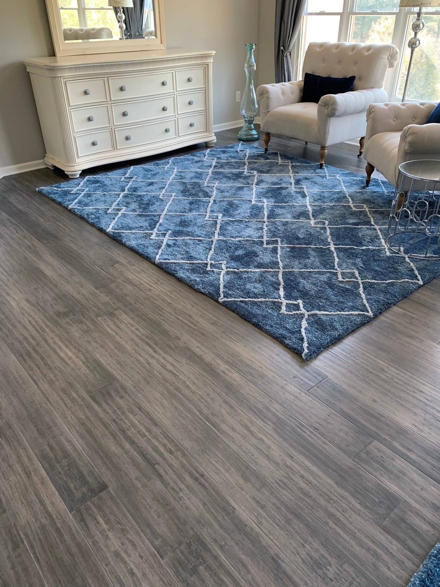 CALI Bamboo Fossilized Boardwalk Solid Bamboo Flooring, 9/16 in. T x 5-3/8 in. W x 72 in. L, Tongue & Groove, 26.89 sq. ft./Case