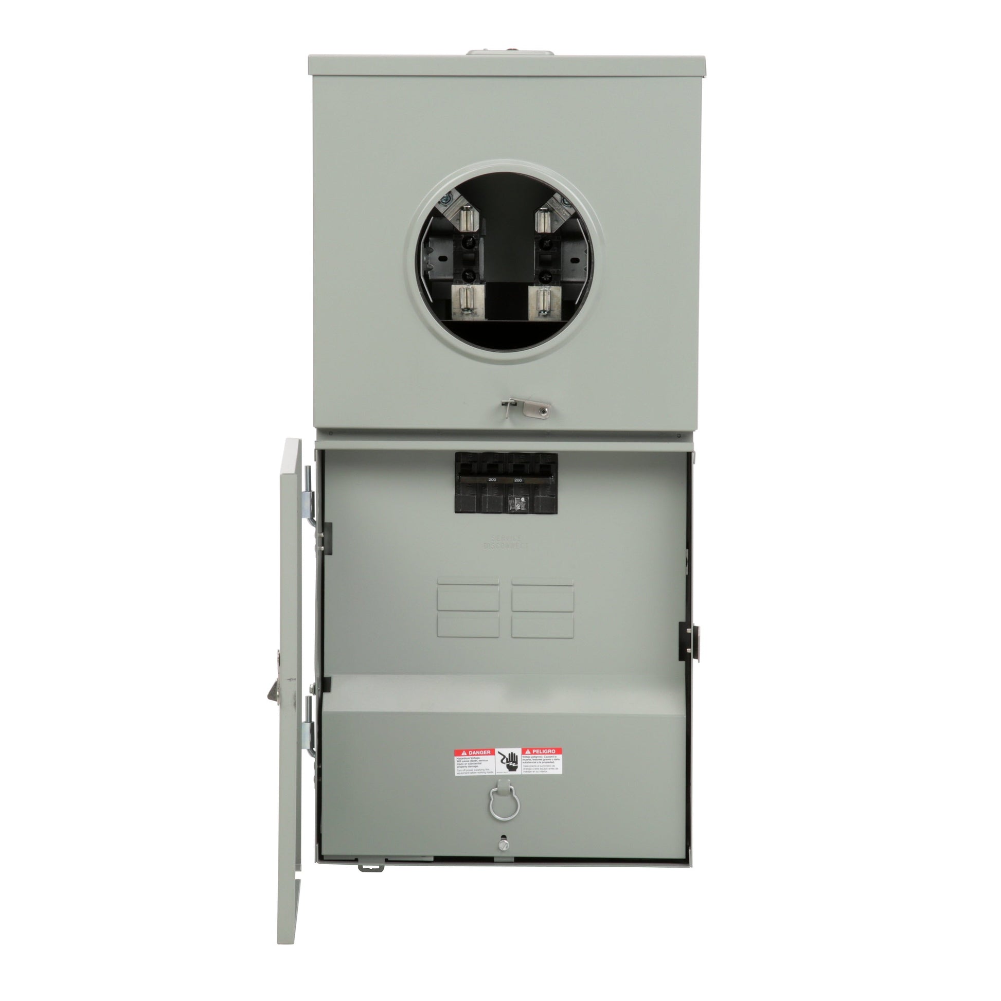Siemens Siemens/Murray Brand 200-Amp 4-space load center - angle view