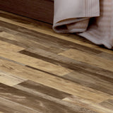 Congoleum AirStep Advantage Curious “Presents” Wood-Look Sheet Vinyl Sample (Cut-to-Length, 18-mil Wear Layer)