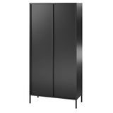 Ameriwood Home Ashbury Heights 35.38-in W x 72.83-in H Steel Black Freestanding Utility Storage Cabinet