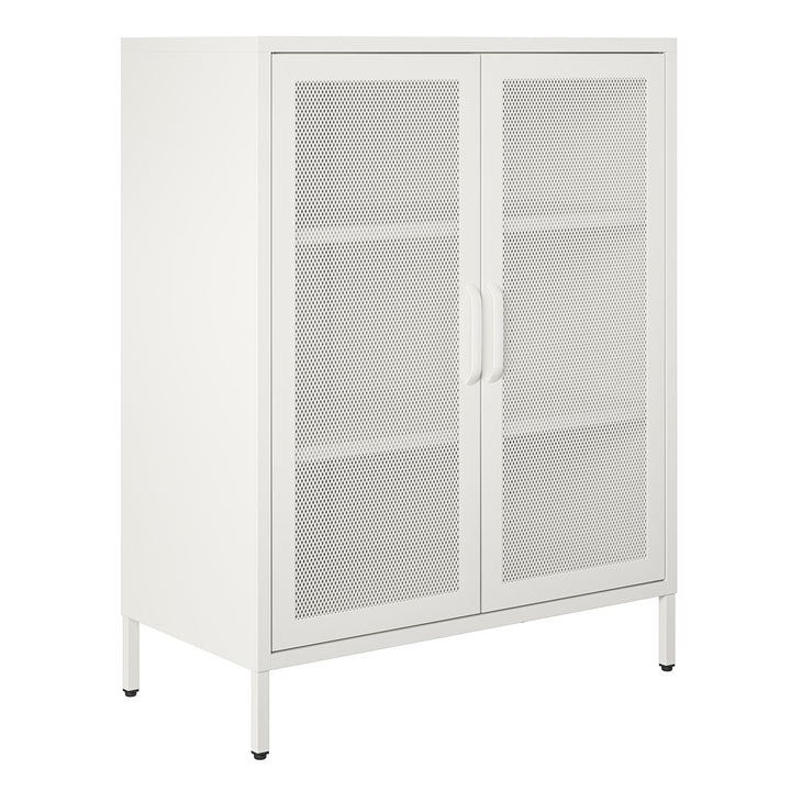 Ameriwood Home Sunset District 31.5-in W x 39.96-in H Steel White Freestanding Utility Storage Cabinet