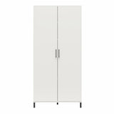Ameriwood Home Versa 23.7-in W x 75.2-in H Particleboard White Freestanding Utility Storage Cabinet