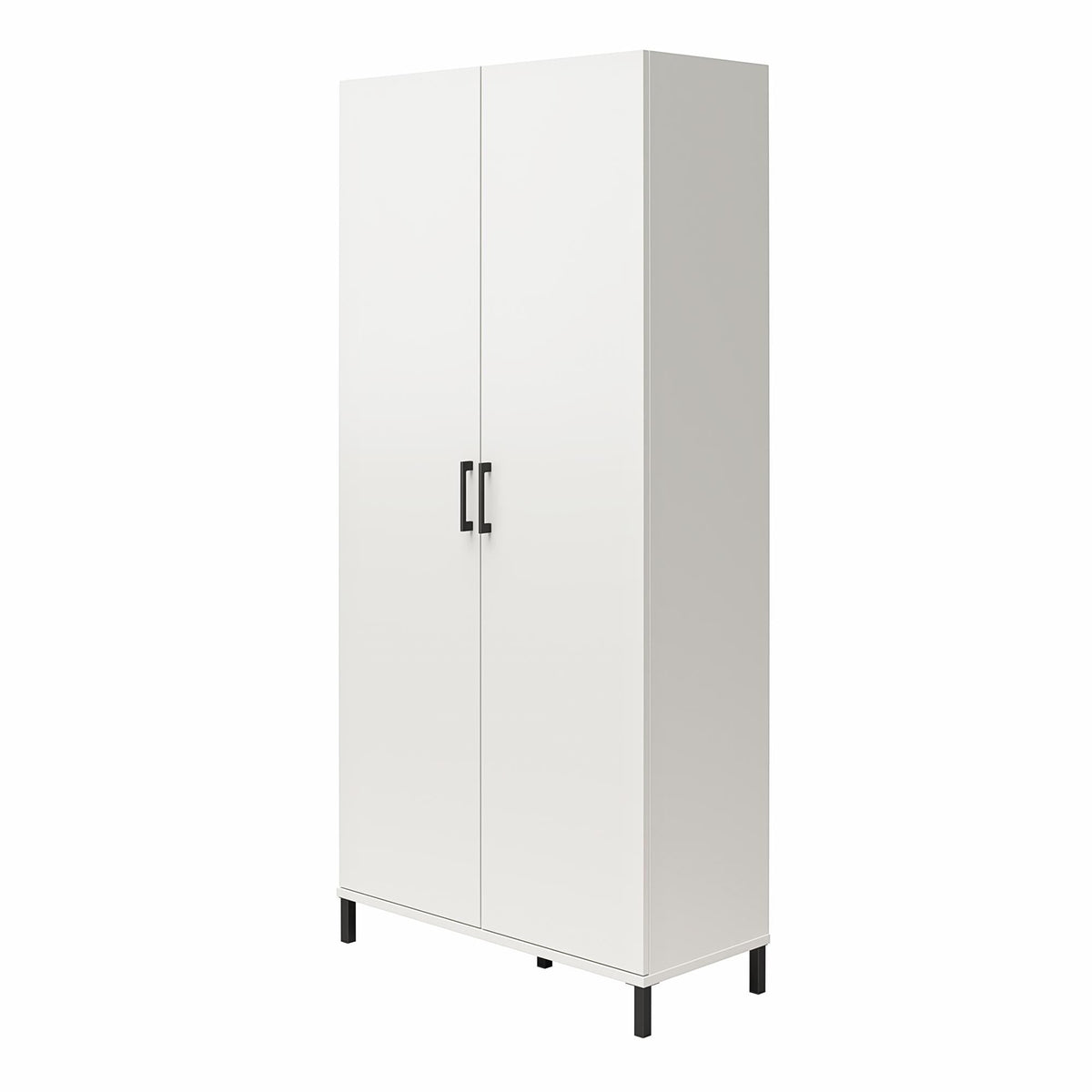 Ameriwood Home Versa 23.7-in W x 75.2-in H Particleboard White Freestanding Utility Storage Cabinet