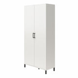 Ameriwood Home Versa 23.7-in W x 75.2-in H Particleboard White Freestanding Utility Storage Cabinet