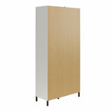 Ameriwood Home Versa 23.7-in W x 75.2-in H Particleboard White Freestanding Utility Storage Cabinet