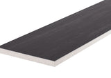 Giorbello (Sample) Spazio Lazer Black/Matte 4-in x 12-in Matte Porcelain Floor and Wall Tile