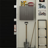 Ameriwood Home Camberly 23.43-in W x 23.68-in H Particleboard Graphite Grey Wall-mount Utility Storage Cabinet