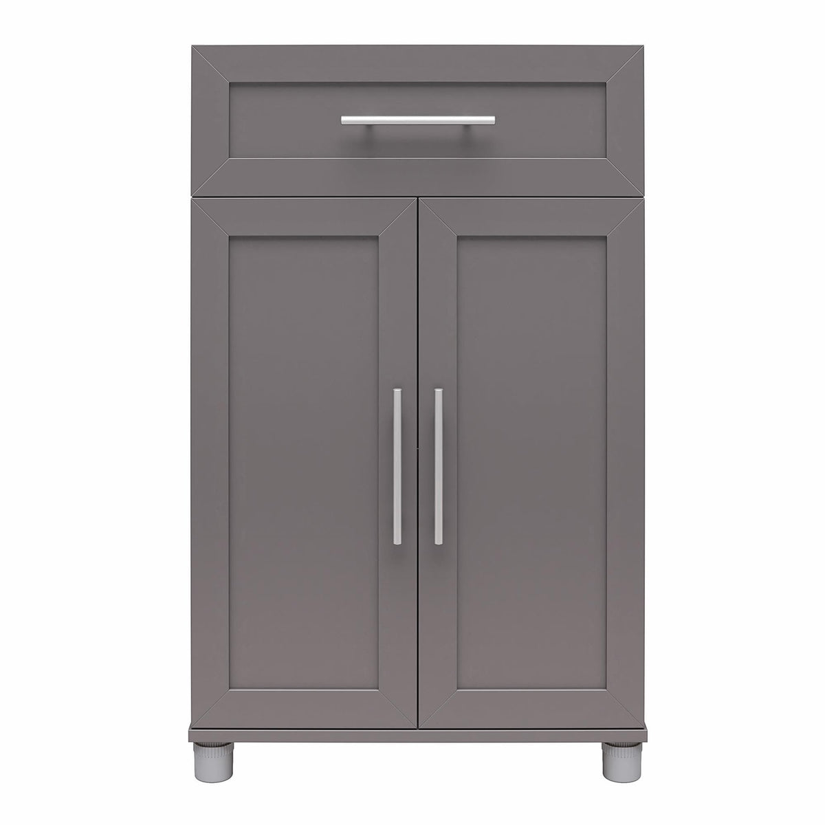 Ameriwood Home Camberly 23.46-in W x 39.2-in H Particleboard Graphite Grey Freestanding Utility Storage Cabinet