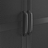 Ameriwood Home Sunset District 35.38-in W x 72.83-in H Steel Black Freestanding Utility Storage Cabinet