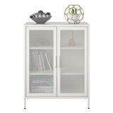 Ameriwood Home Sunset District 31.5-in W x 39.96-in H Steel White Freestanding Utility Storage Cabinet